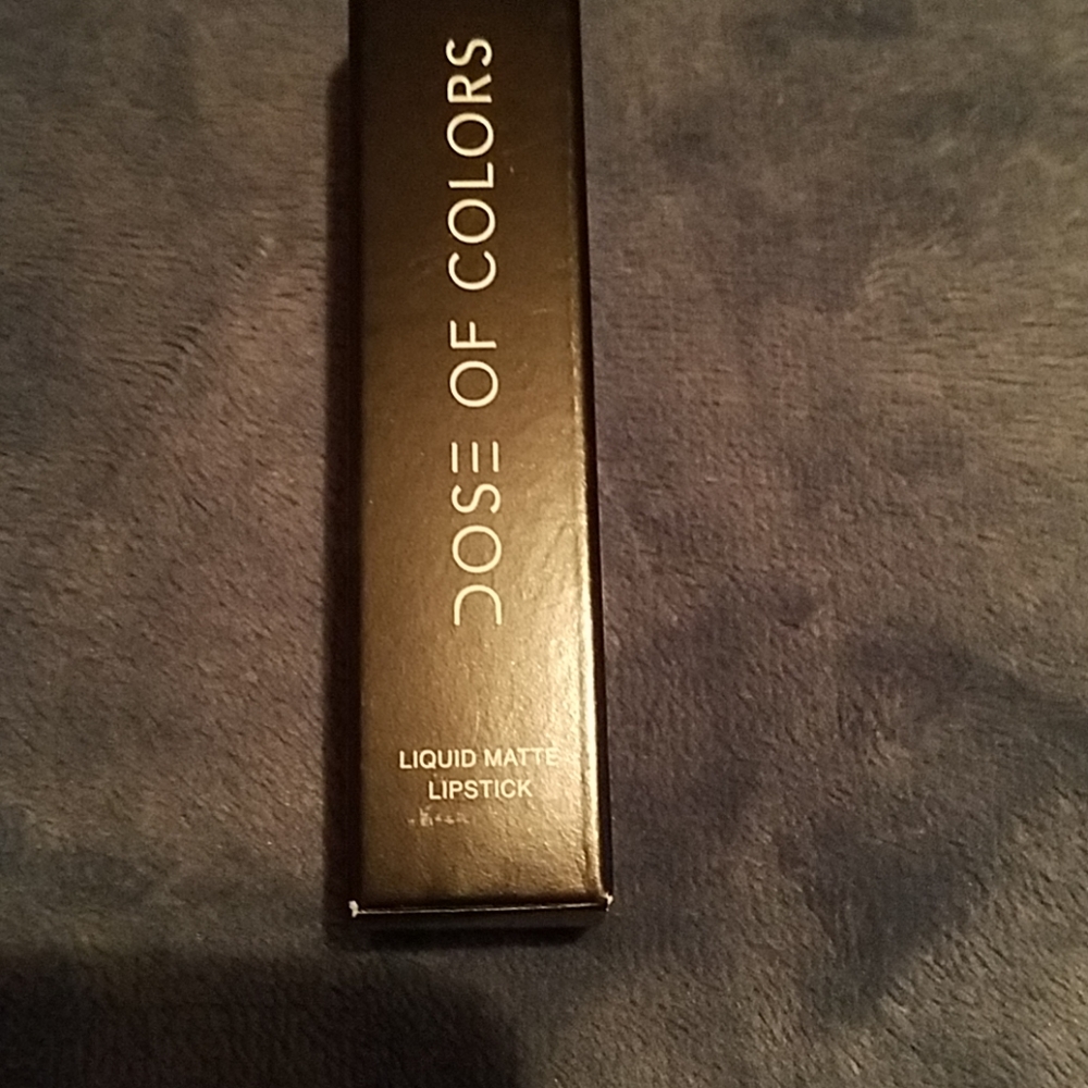 Dose of colors liquid matte lipstick in flirty